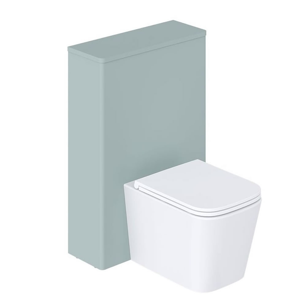 Vado Cameo Cove Blue Back To Wall WC Unit